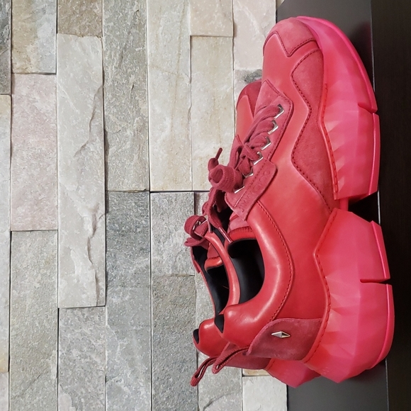 Jimmy Choo’s Dipped Diamond Men's Sneaker - Picture 6 of 12